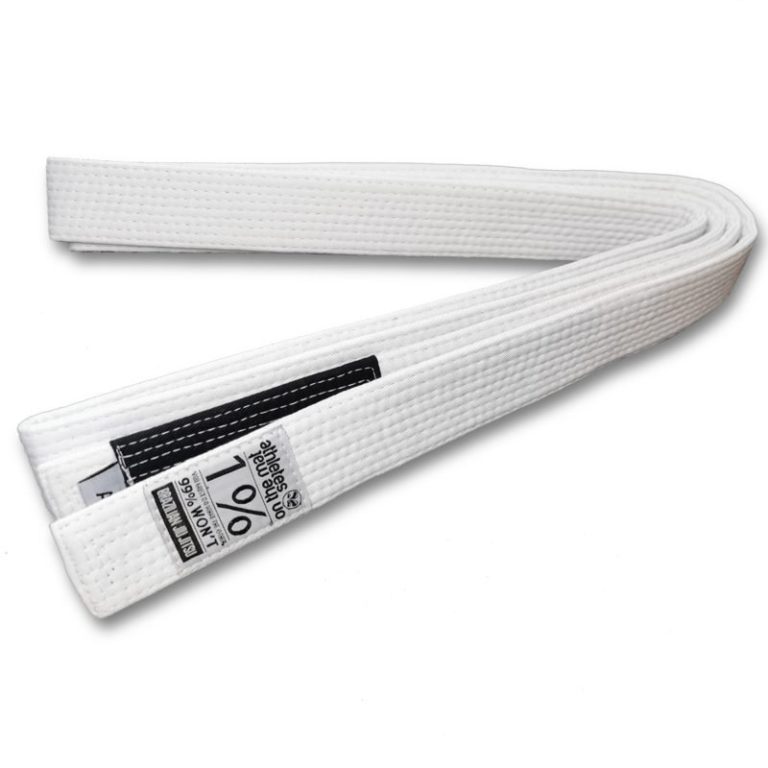 Ceinture blanche de JJB