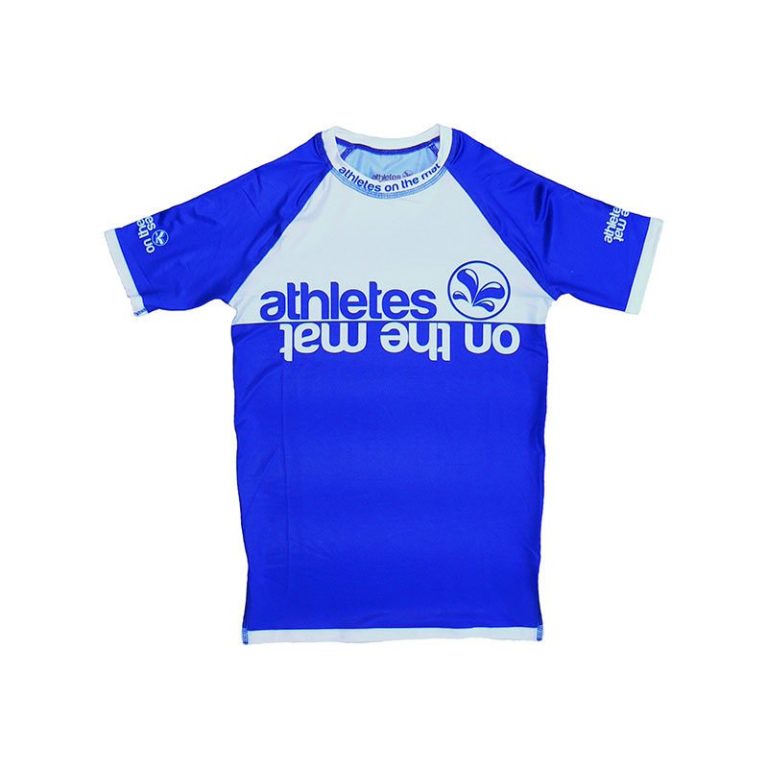 Rashguard JJB Bleu face