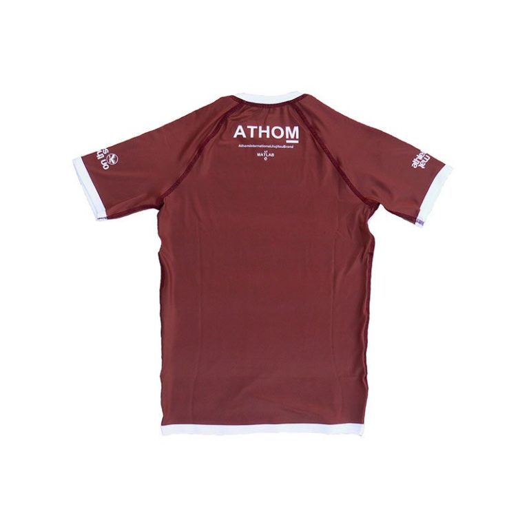 Rashguard JJB Ranked marron dos