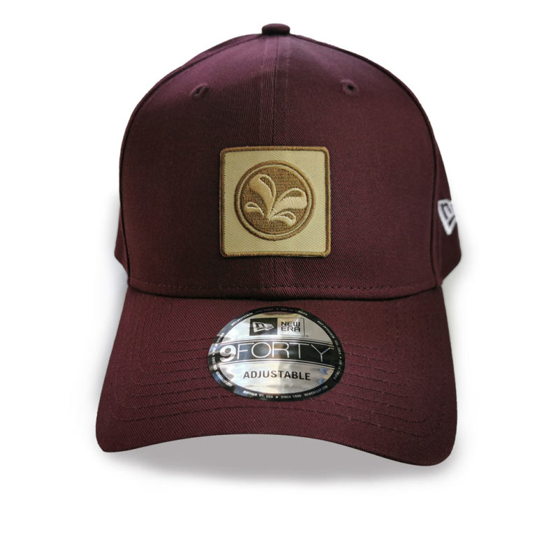 Casquette 9Forty New Era burgundy de face