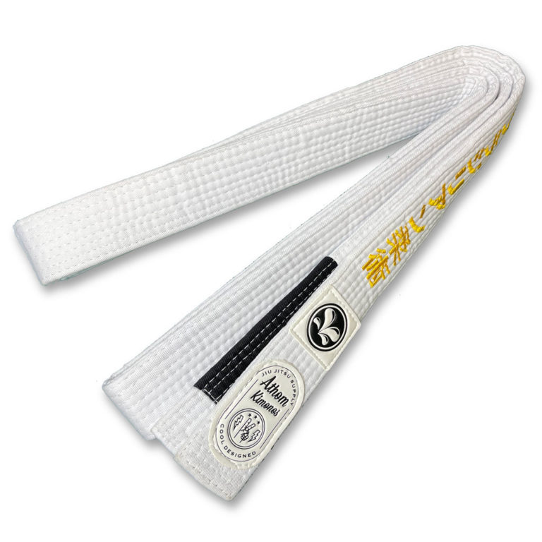 Ceinture de jjb Long Roll blanche