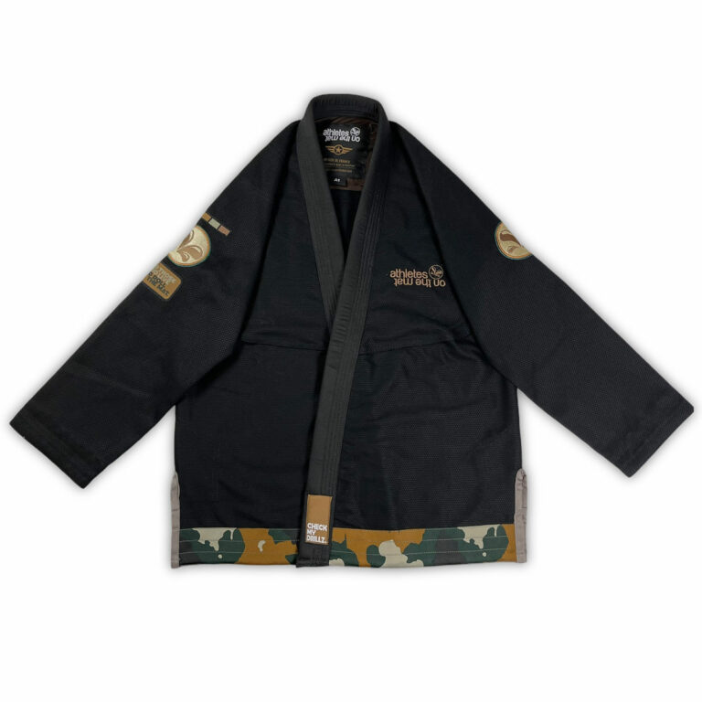 Veste de kimono JJB Noire de face