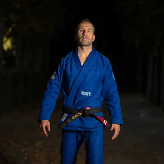 BJJ gi, Defend, blue, 450 GSM - Image 5