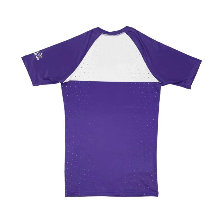 Rashguard Grappling, Circle model Purple, back