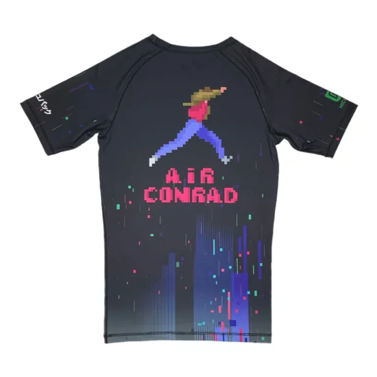 Rashguard de grappling, Air Conrad, vue de face