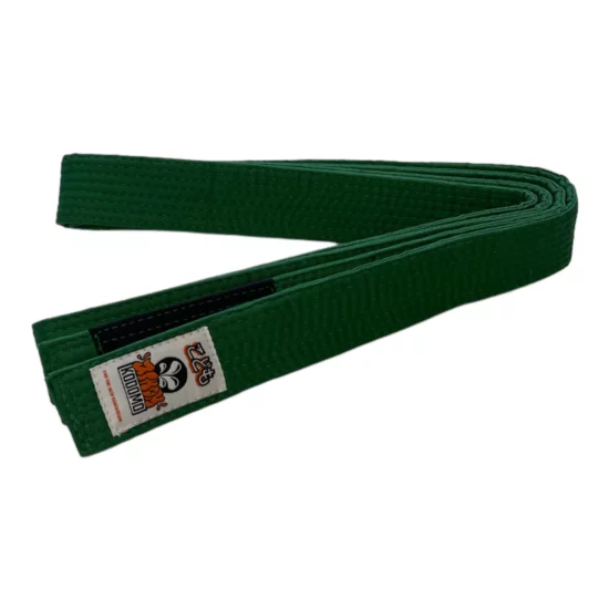 Ceinture de Jiu jitsu brésilien enfant, verte