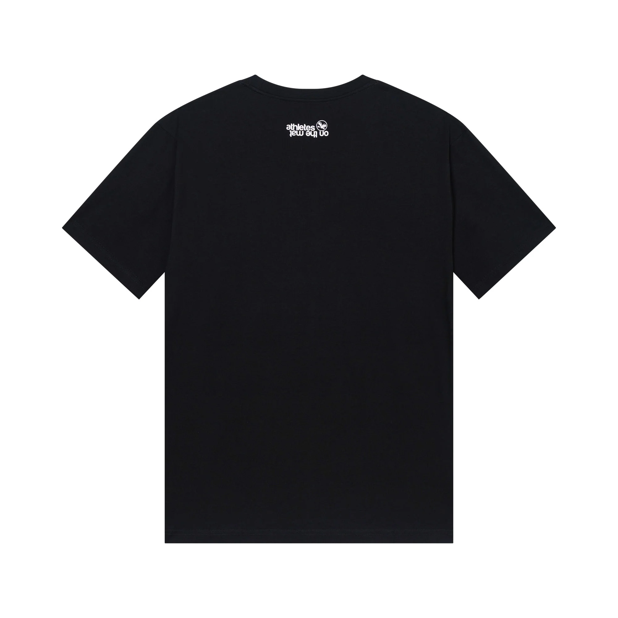 T-shirt col rond, Basic, Noir de dos
