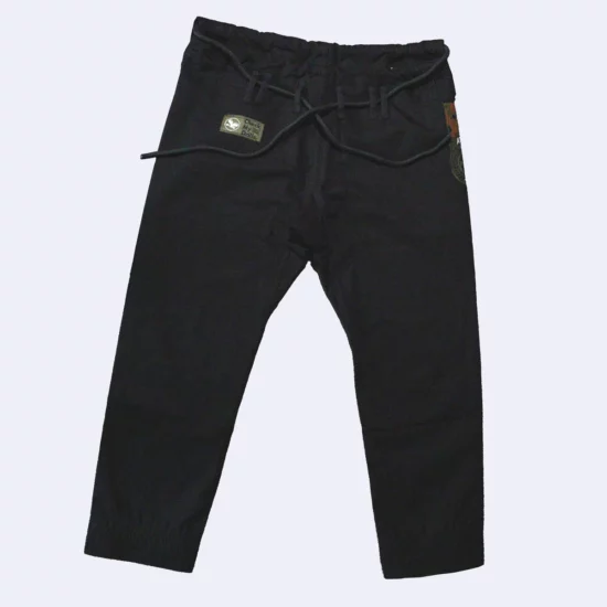 Pantalon de kimono de JJB, CAMO, vue de face