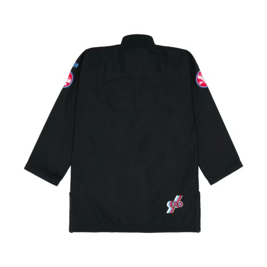 Back of the 96 Mundial black gi jacket